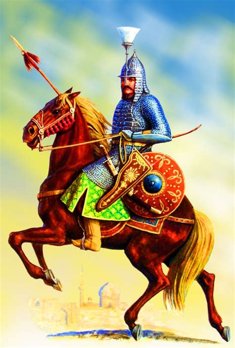 Ottoman Sipahi Heavy Cavalry Savaşçılar Ortaçağ Askeri