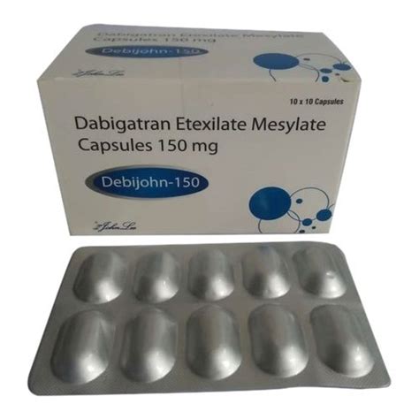 Dabigatran Etexilate Mesylate Capsules Packaging Type Alu Alu At Rs