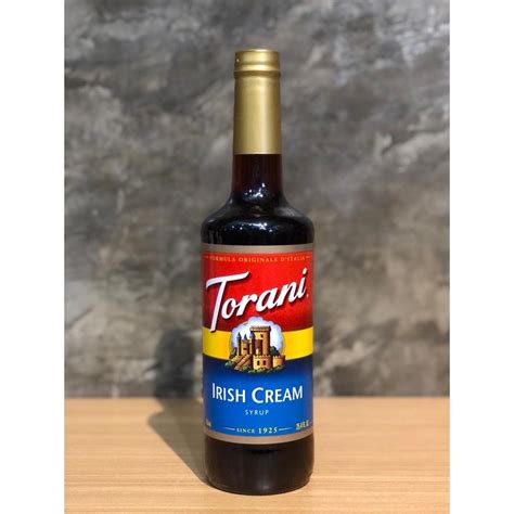 Jual Torani Syrup Rasa Irish Cream Ml Sirup Torani Ml