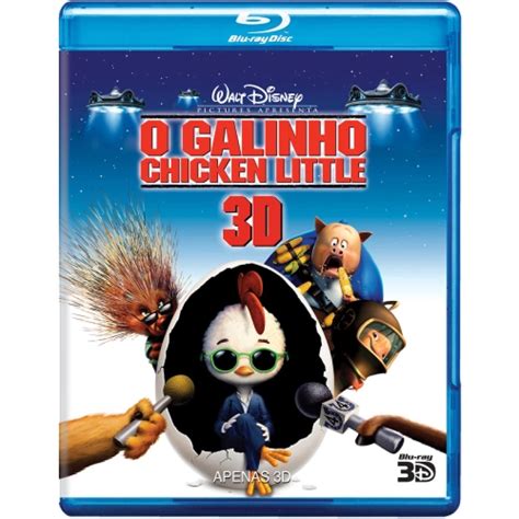 Blu-ray - O Galinho Chicken Little (3D)