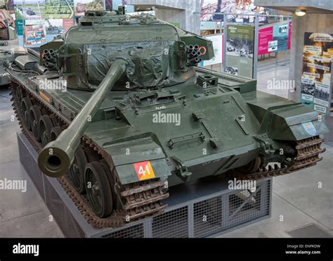 Centurion Mk3 Main Battle Tank At Tank Museum In Bovington Uk Stock