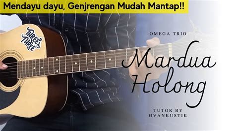 Tutorial Gitar Mardua Holong Omega Trio Youtube