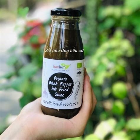 SỐT TIÊU ĐEN HỮU CƠ 200G LUMLUM ORGANIC GOODS