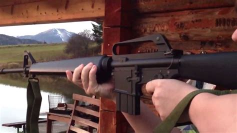 We M16a1 Airsoft Full Auto Gbb Youtube