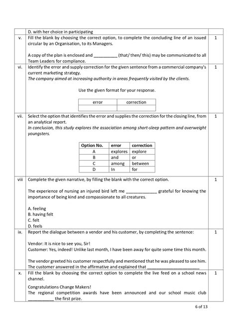 From Zero To Hero Master The 2023 24 Class 10 English Sample Paper Cbse Guidance