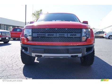 Molten Orange Tri Coat 2011 Ford F150 Svt Raptor Supercrew 4x4 Exterior Photo 55617619