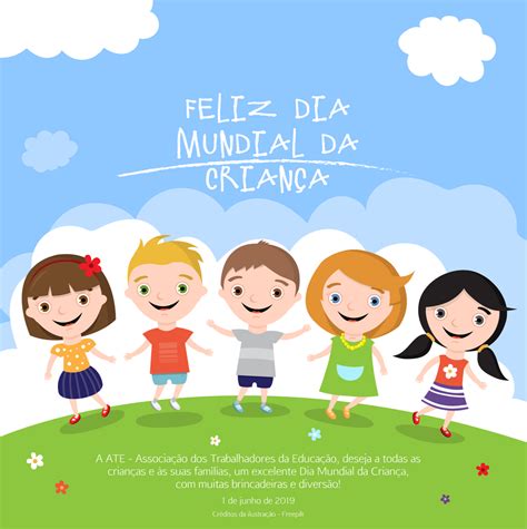 Imagem De Dia Da Criança - Feliz Dia Mundial da Criança - ATE