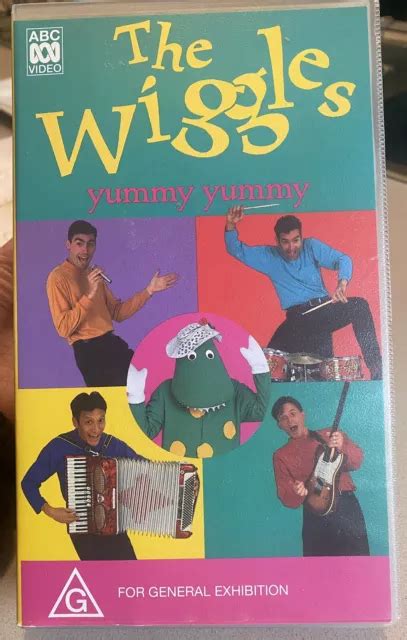 The Wiggles Yummy Yummy Vhs Original Cast Pal