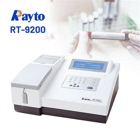 Rayto Rt 9200 Semi Automatic Biochemical Analyzer China Rayto Rt 9200