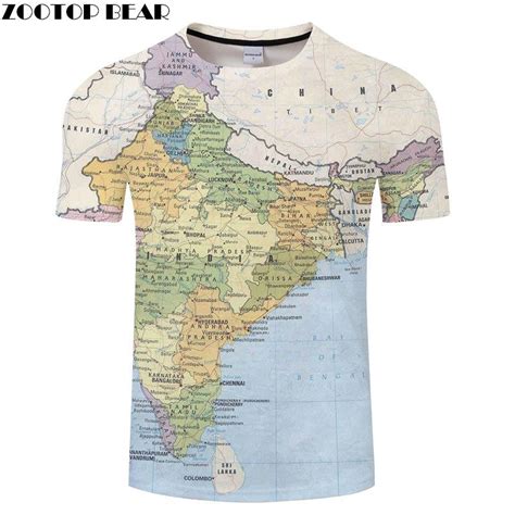 India Map T Shirt – Get Map Update