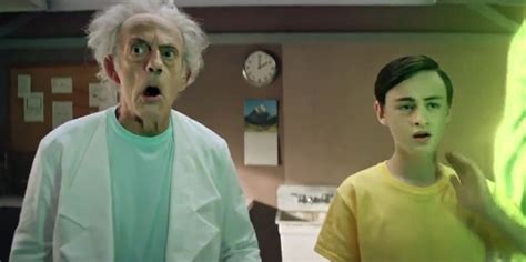 rick morty drops  action trailer starring christopher lloyd