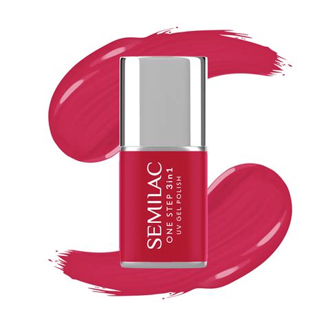 Semilac Vernis Semi Permanent One Step S680 Magenta 7 Ml Profi