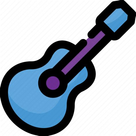 Acoustic Classic Guitar Instrument Music Icon Download On Iconfinder