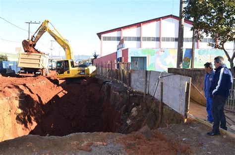 Nos Pr Ximos Dias Prefeitura Espera Finalizar Obra No Berger Portal