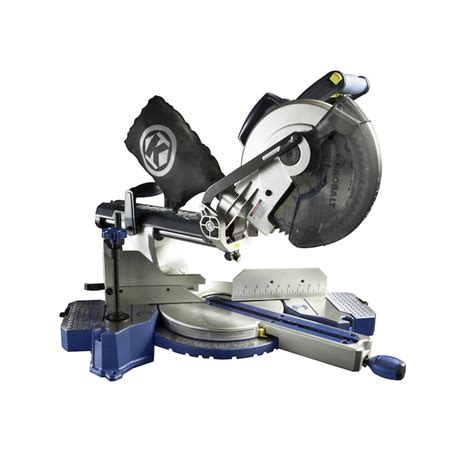 Kobalt 10 In Bevel Sliding Compound Miter Saw With Laser Guide At