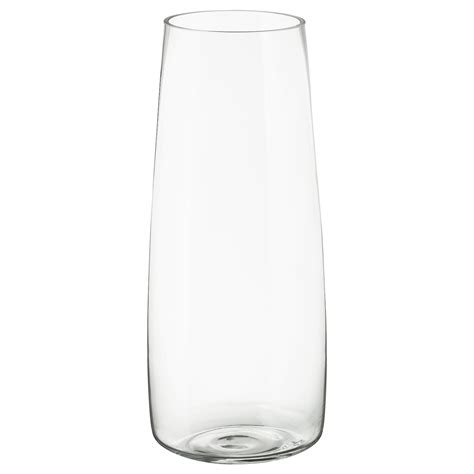 BerÄkna Vase Clear Glass 45 Cm 17 ¾ Ikea