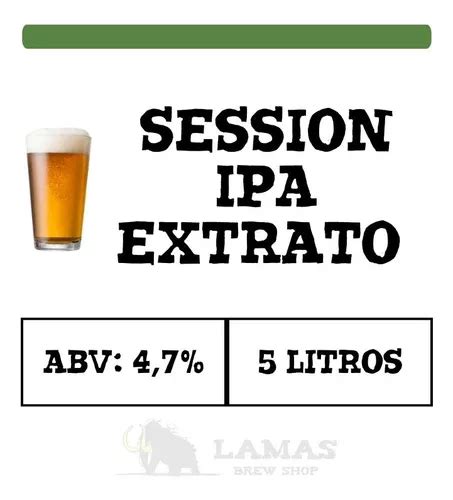 Kit Receita De Cerveja Session Ipa Extrato De Malte L