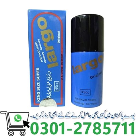 Largo Spray In Pakistan 0301 2785711 Largo King Size Super Delay