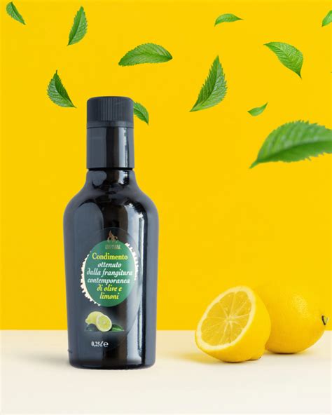 Condimento A Base Di Olio Evo E Limone L Olivicola Casolana Soc Coop