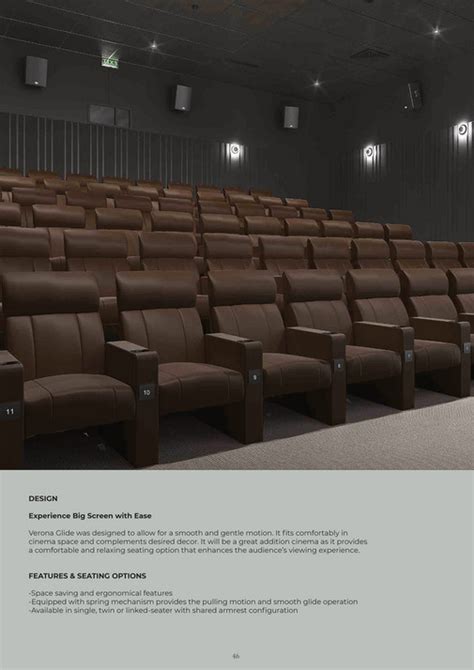 Ferco Seating Cinema Brochure R3 Page 46 47 Created With