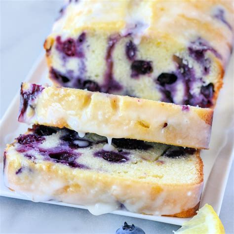 Lemon Blueberry Bread Glorious Treats