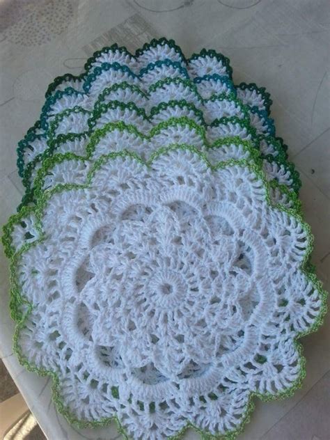 Pin By Aida Dionisio On Crochet Crochet Placemat Patterns Vintage