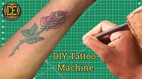 How To Make A Diy Tattoo Machine At Home Homemade Tattoo Machine