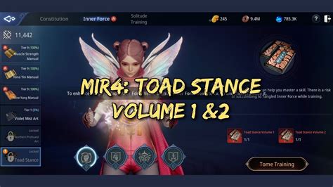 Mir Evermoon Clan S Tome Toad Stance Volume Youtube