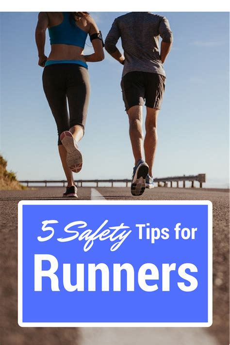 Five Safety Tips for Runners — Marathons & Motivation Running Training ...