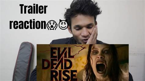 Evil Dead Rise Official Trailer Red Band Reaction Filmyjunction1