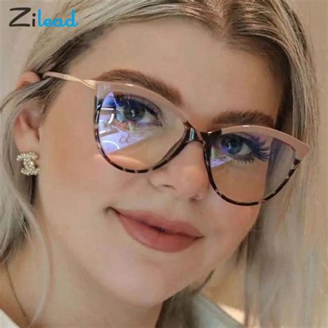 Zilead Gafas De Ojo De Gato Tr Para Mujer Lentes Con Bloqueo De Luz