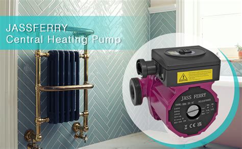 Jassferry Central Heating Pump A Rated Hot Water Heat Circulation System 25 6130 Direct