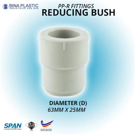 Pp R Fittings Reducing Bush Mm X Mm Pc