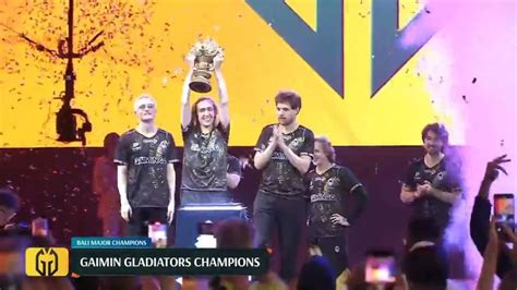 Gaimin Gladiators Consigue El Tricampeonato En El Bali Major 2023 De