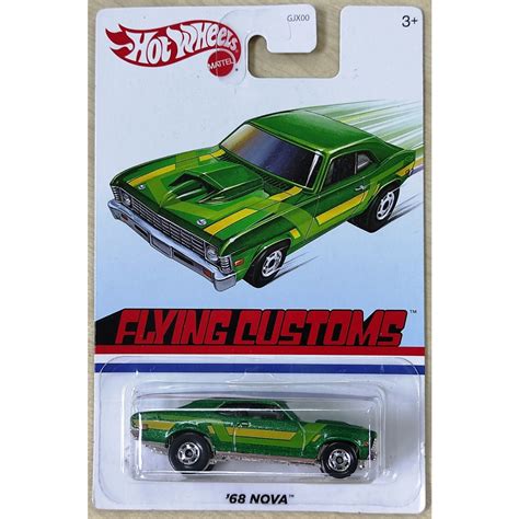 Hot Wheels Chevy Nova Chevrolet Zamac Rod Squad Speed Graphics