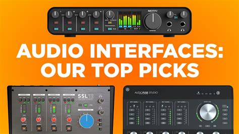 Best Audio Interfaces For Recording Music Podcasts And More YouTube