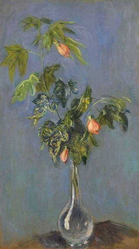 Flowers In A Vase Monet Claude