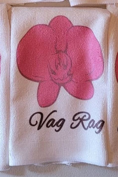 Naughty Vag Rag After Sex Clean Up Towel Pretty Flower Etsy