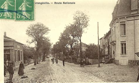 Varangéville Route Nationale rue Gabriel Péri Carte postale