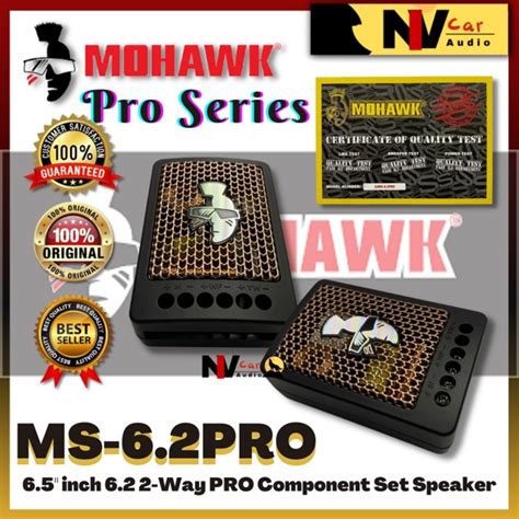 MOHAWK MS PRO Series 6 5 Inch 2 Way Component Set PRO Speaker 100