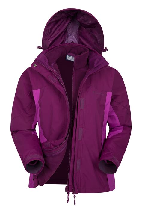 Storm 3 In 1 Womens Waterproof Jacket Mountain Warehouse GB