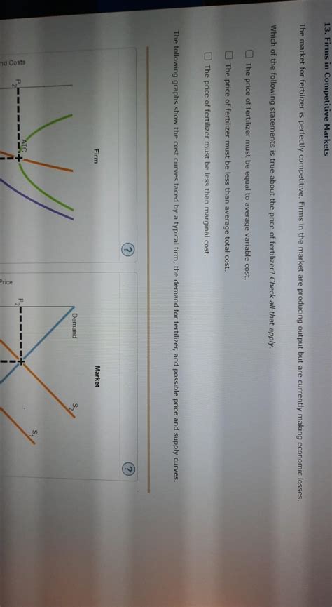 Solved Firms In Competitive Markets The Market For Chegg