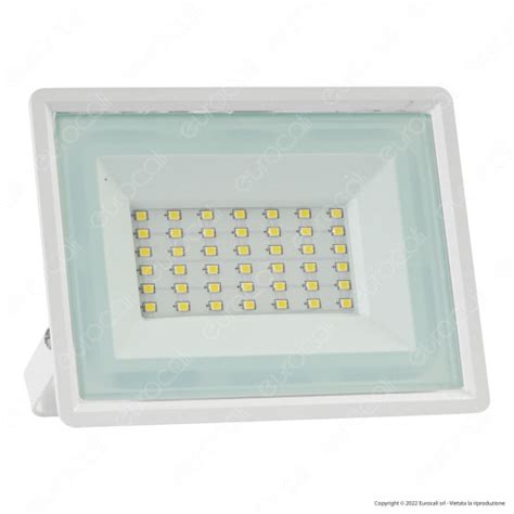 VT 4934 Faro LED Floodlight 30W SMD Slim IP65 Bianco V Tac