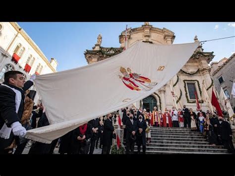 Itanjem Drevne Molitve Laus Sve Ano Je Otvorena Festa Svetoga