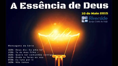 Teaser A Essência de Deus YouTube