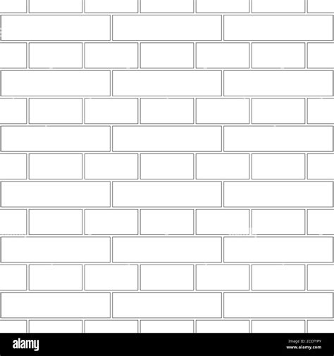 Brick wall english bond Stock Vector Images - Alamy