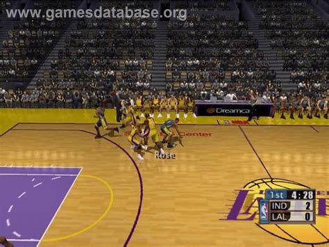 NBA 2K1 - Sega Dreamcast - Artwork - In Game