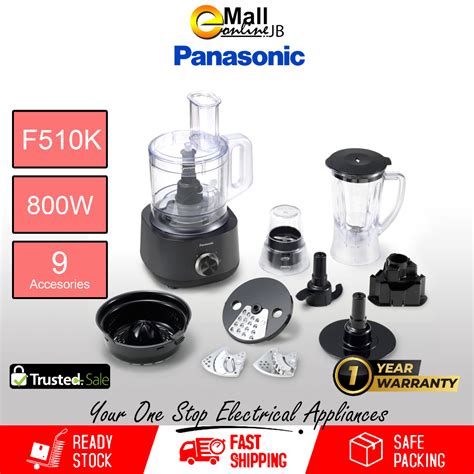 Panasonic Food Processor Mk F510 Mk F310 Mk F310wsk New Model