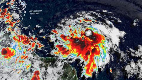 Tropical Storm Elsa Forms In The Atlantic And Could Near The Florida