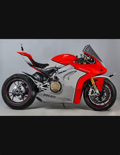 Painted Race Fairings Ducati Panigale V V S Mxpcrv